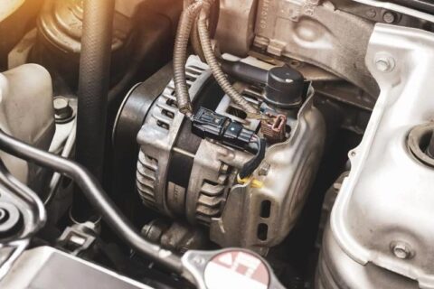 the serpentine belt in alternator functionality