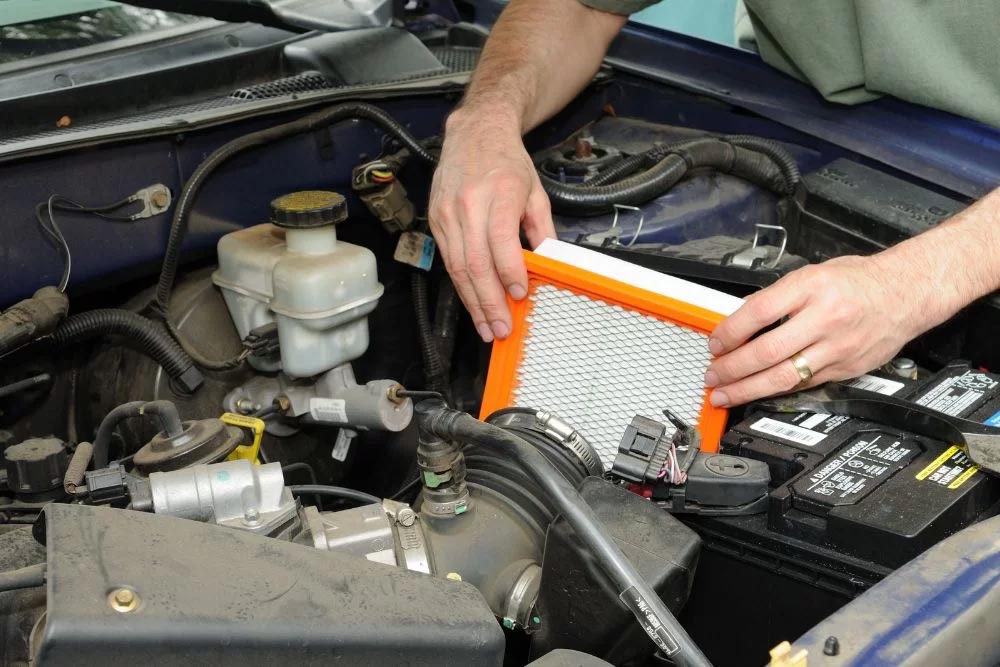 filters and fluids repair for vehicles