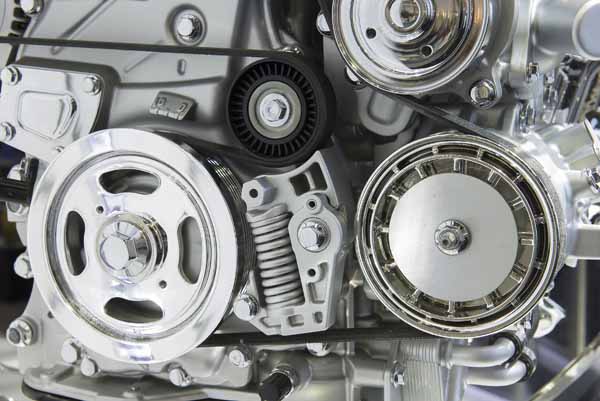 A fragment of the engine